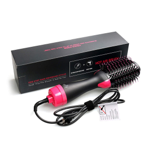 2021 New Product Portable Hot Air Brush Hair Dryer One-Step Hair Dryer Straightening Curly Hair