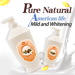 800ml Private Label OEM Natural Whitening Deep Moisturizing Organic Shower Gel Morocco Argan Oil Shower Gel for Women