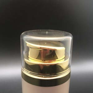 airless 30g 50g 80g gold acrylic serum cosmetic jar bottle packaging cosmetic