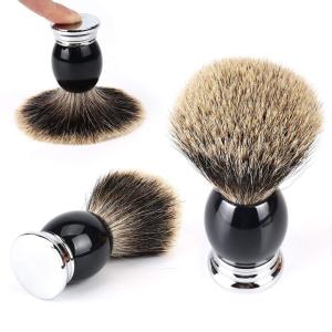 Amazon direct supply Acrylic handle  badger hair man shaving cream brush