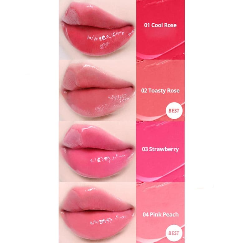 [AMUSE] FONDUE BALM 01 COOL ROSE [24]