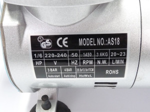 AS18-2 rotating air brush