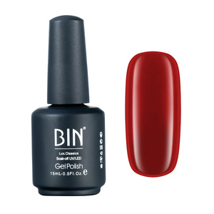 BIN Nail Painting Supplies Black Color 15ml UV Gel Polish