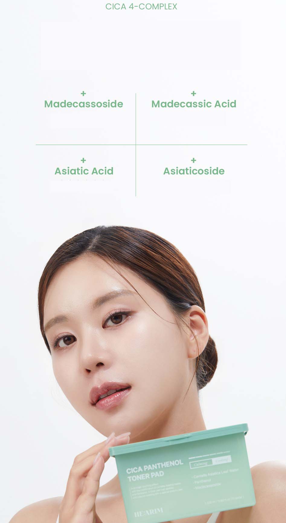 CICA Panthenol Toner Pad