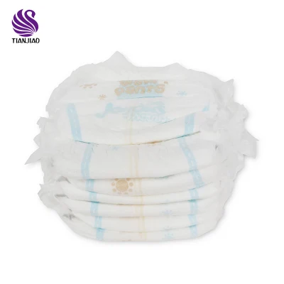 Color Printed Poly Bag Packed Disposable Baby Pants