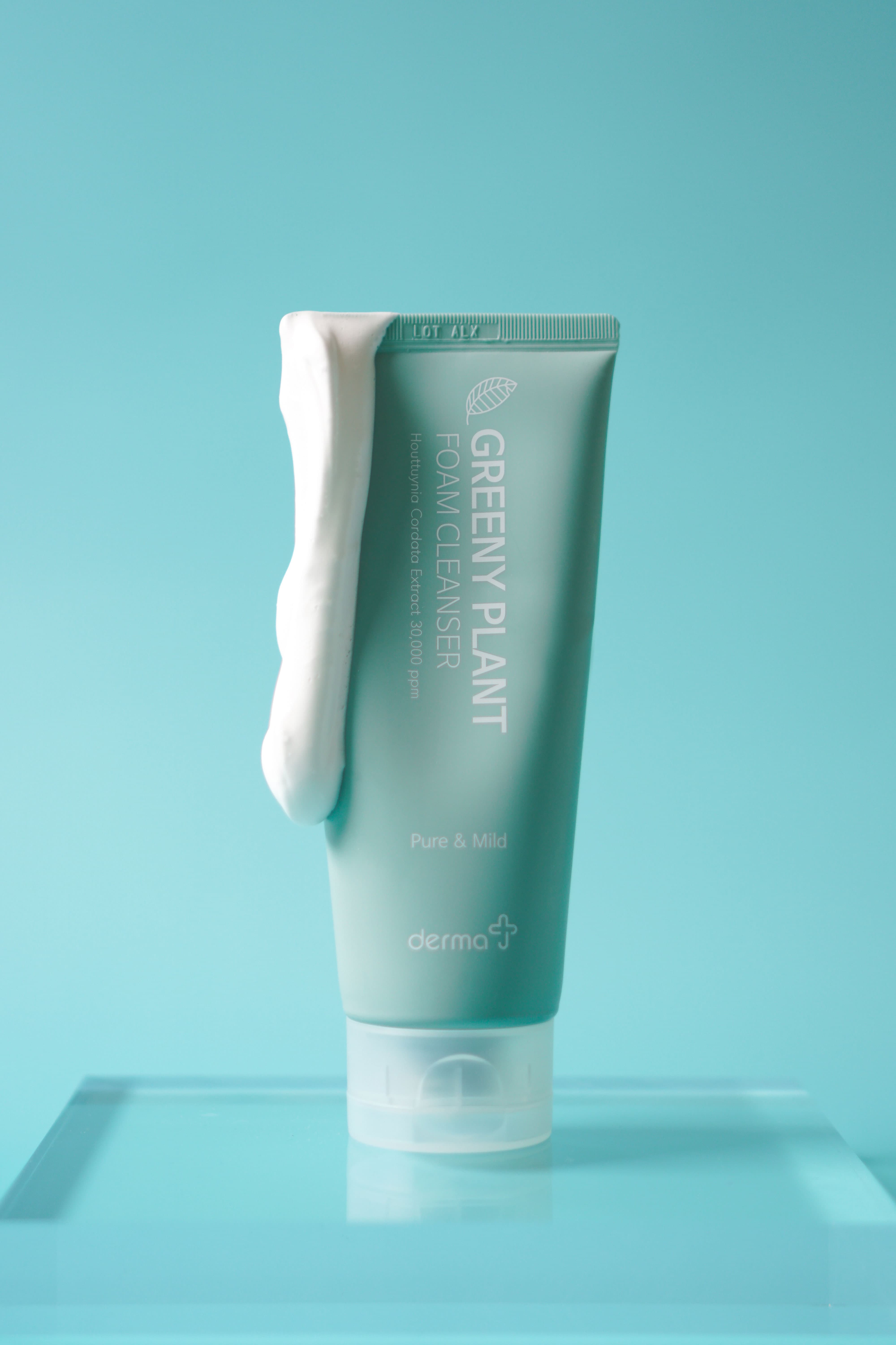 derma J Greeny Plant Foam Cleanser