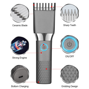 Drop-shipping Hair Trimmer Hair Clipper Beard Trimmer Kit For Men