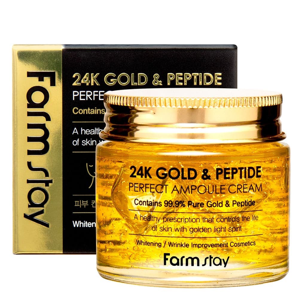 Farmstay 24k Gold & Peptide Perfect Ample Cream