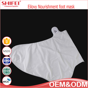 Guangzhou SHIFEI professional manufacturer exfoliating baby foot dead skin removal peeling foot mask for skin care