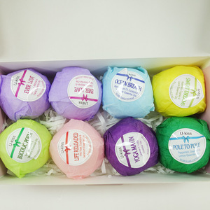 handmade natural material Bath Bomb Fizzy