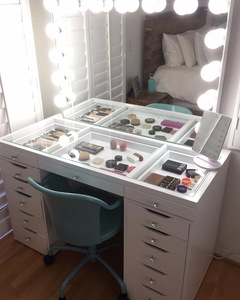 Hollywood Makeup Mirror with  LED lamps