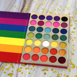 HOT SALE  high  quality  custom  35 colors  eyeshadow palette,eyeshadow palette