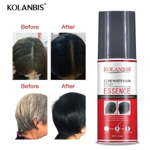 KOLANBIS Black Hair Regrowth White Hair Treatment Herbal Hair Tonic Products