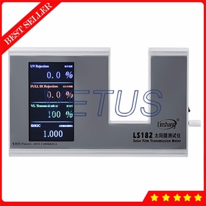 LS182 SHGC Transmission Meter Solar Film Tester for UV IR rejection value visible light transmission Measurement
