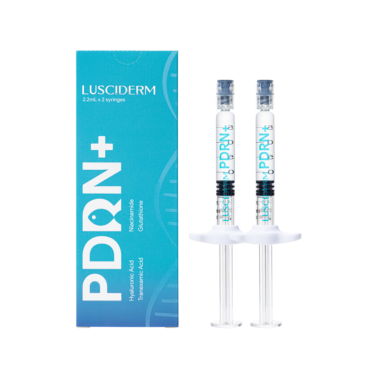 LUSCIDERM PDRN+ Skin Booster, Hydratation, Régénération de la peau, Éclaircissement, Rajeunissement 