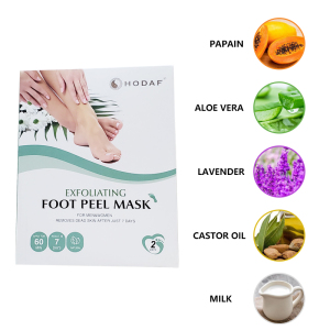 moisturizing exfoliating callus peeling foot mask foot whitening mask