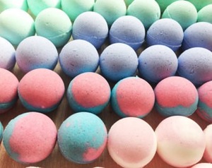 Natural bath bombs bubble bars bath melts bath bomb gift sets 6 pcs packaging