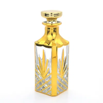 New Design Empty UV Printing Attar Glass Bottle Arabic Oud Oil Perfume Bottles 150ml