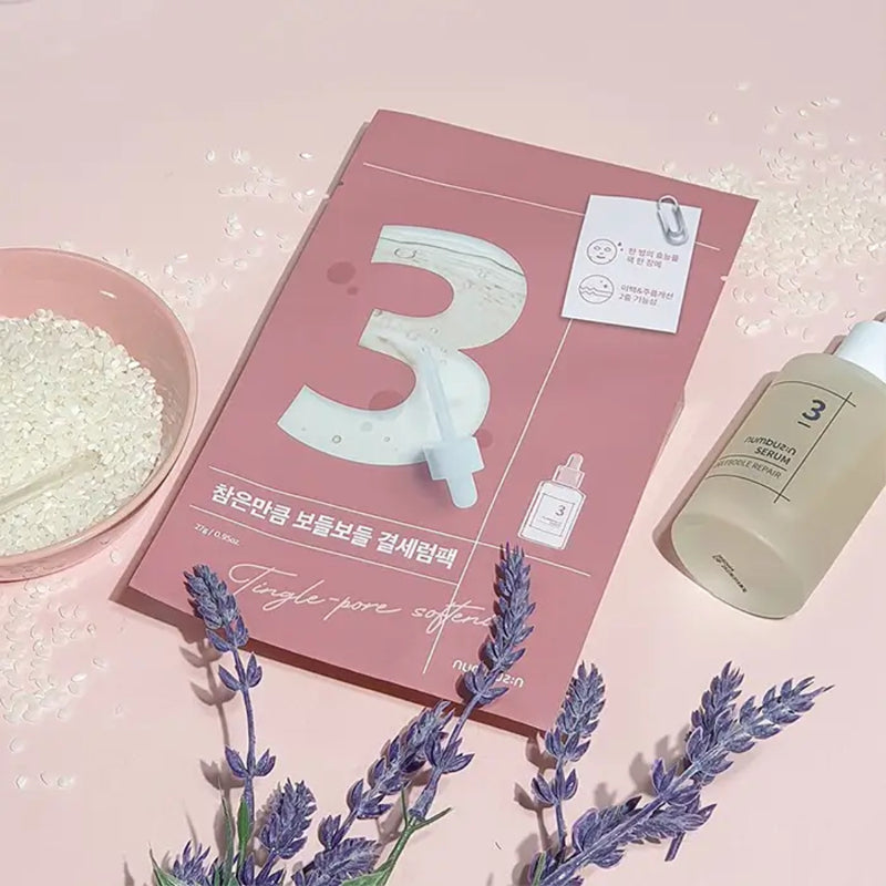 (Numbuzin) No.3 Tingle-Pore Softening Sheet Mask 1ea