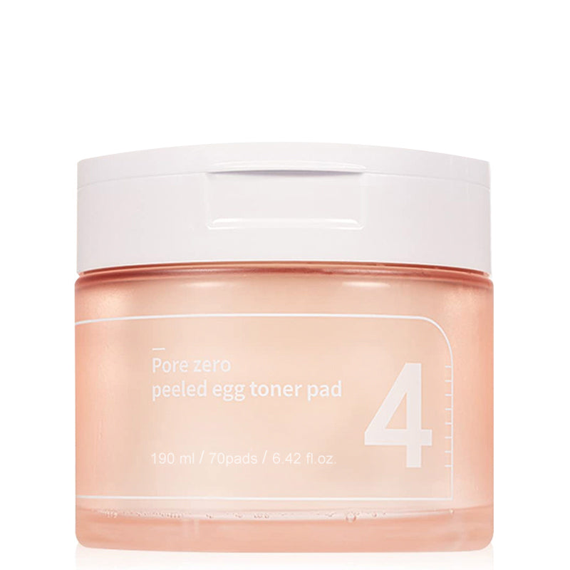 (Numbuzin) No.4 Pore Zero Peeled Egg Toner Pad 70pads 190ml