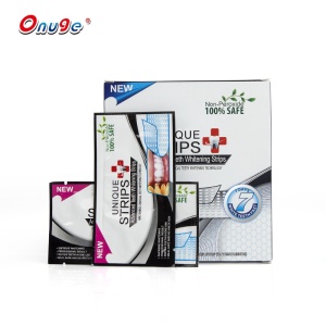 Onuge Oral Care OEM Service Teeth Whitening Charcoal Strips