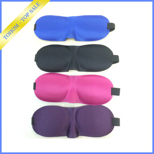 Original factory high quality custom logo sleeping eye mask with ear plug foldable sleeping eye mask