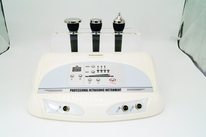 Pro 3 Mhz or 1 Mhz ultrasound body and face massage facial anti-aging beauty equipment Au-8205