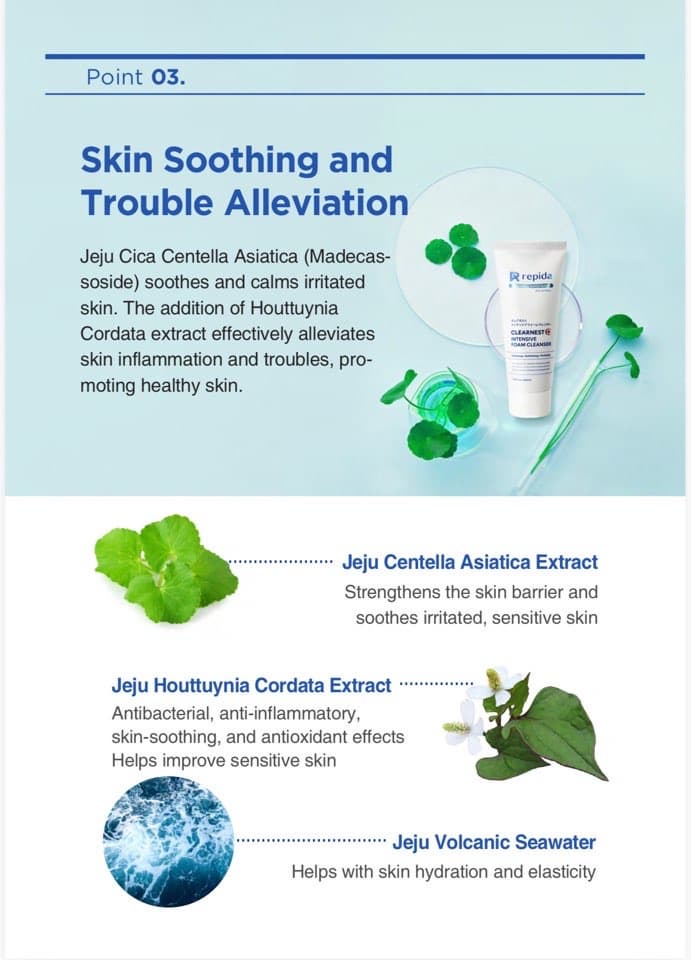 Repida Clearnest Intensive Foam Cleanser