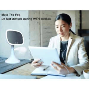 Smart LED Makeup     Desktop Decorative LED Vanity   with   Round Cosmetic Mirror Dressing Table Mirrors Lamp