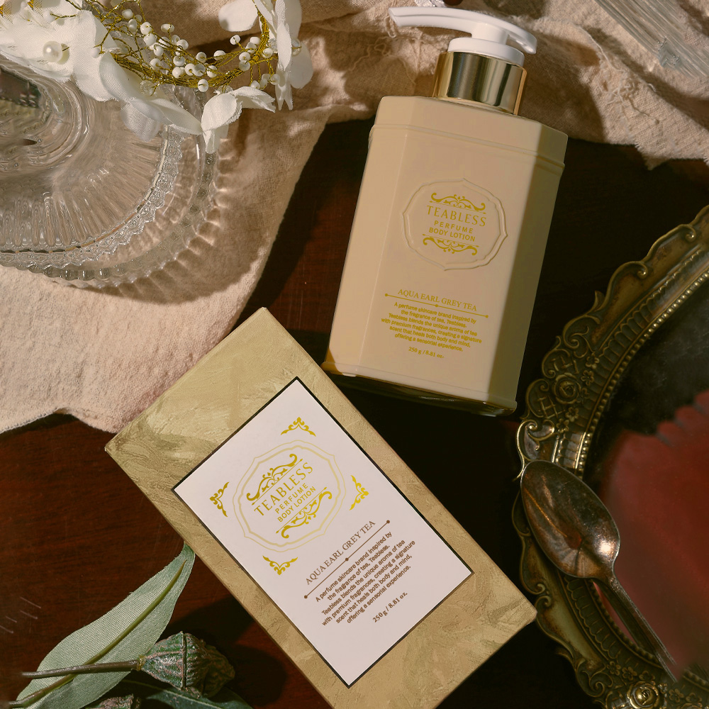 Teabless Perfume Body Lotion Aqua Earlgrey Tea 250g