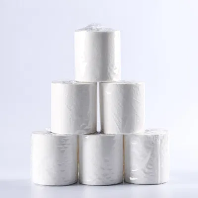 Tissue Roll High Quality Customized Soft Toilet Tissue Pulp Primary Color Roll Paper for Bathroom