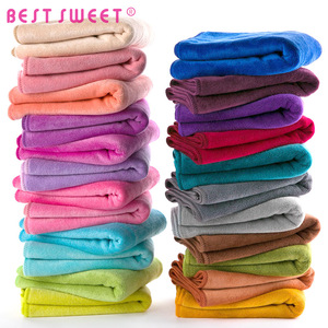 towel factory supply 80% polyester 20% polyamide microfiber bath towel set