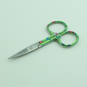 Various Color Makeup Manicure Scissor With Epoxy Handle