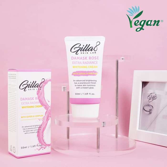 Vegan Damask Rose Whitening Cream