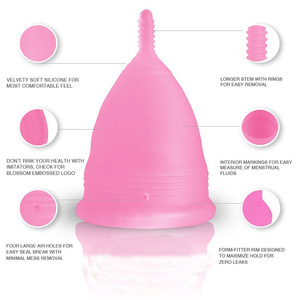 Wholesale ladies anytime buy organic menstrual silicone menstrual cup
