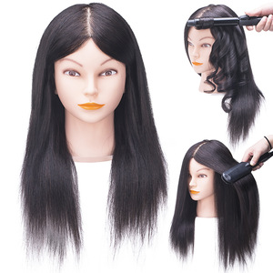 Wholesale Mannequin Training Head With Natural Hair,100% Virgin Human Hair Training Head