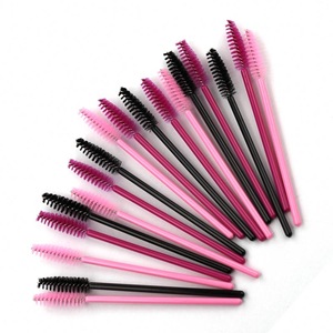 Wholesale One-Off Disposable Eyelash Brush Mascara Applicator Wand Brush Eyelash Comb Brushes Cosmetic Makeup Tool