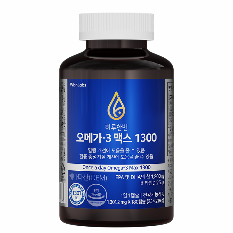 Wishlabs Once a day Omega-3 Max 1300