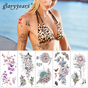 WST-TL-151---190 Body Sticker  Best Temporary Glitter Tattoos for Women