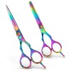 Hair Scissors 6'' 6.5" JP Steel Hair Cutting Scissors Barber Hair Shears Hairdressing Scissors Sliver Screw