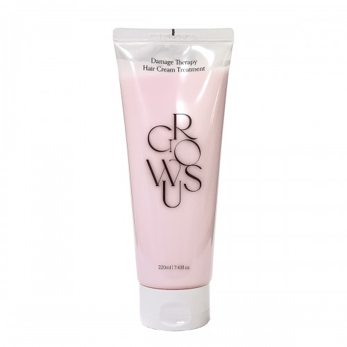 [GROWUS Damage Therapy Hair Cream Treatment]Korean Beauty Korean Hair care Korean Cosmetics Cruelty-Free Treatment Repair Frizz Control Silky  Strengthening