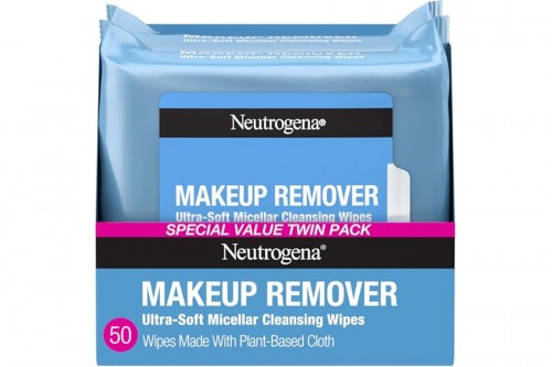 Verified Seller Neutrogena Makeup Remover Wipes Micellar Alcohol-Free Face Towelettes Remove Waterproof Mascara & Oil