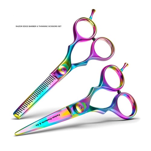 Hair Scissors 6'' 6.5" JP Steel Hair Cutting Scissors Barber Hair Shears Hairdressing Scissors Sliver Screw