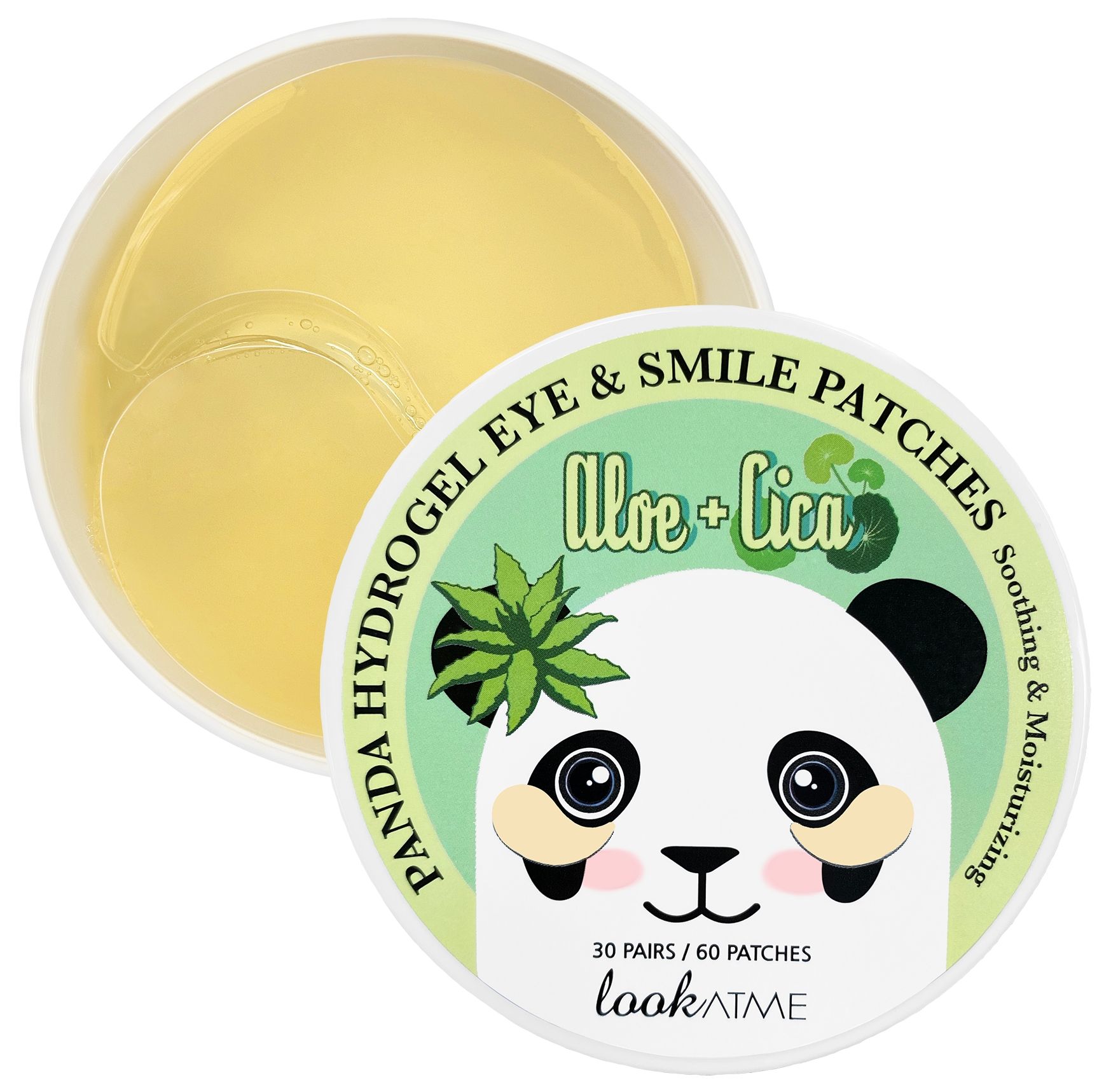 lookATME PANDA HYDROGEL EYE PATCH ALOE & CICA