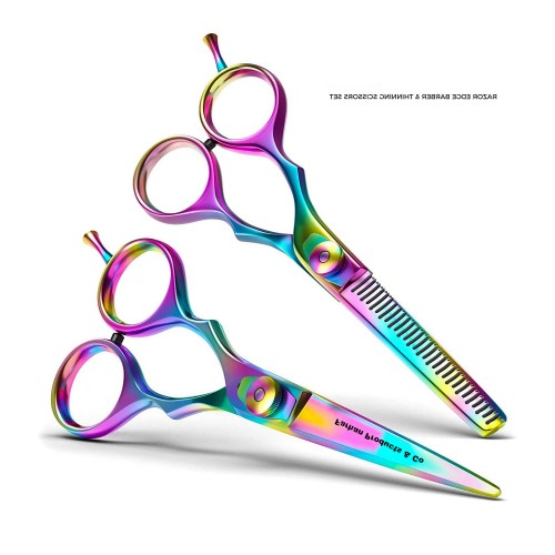 Hair Scissors 6'' 6.5" JP Steel Hair Cutting Scissors Barber Hair Shears Hairdressing Scissors Sliver Screw