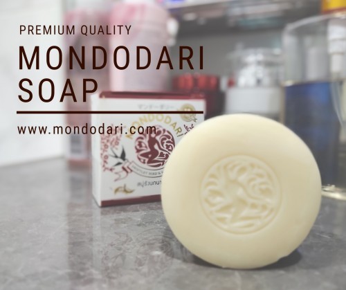 Mondodari Swiftlet bird's nest soap with Agarwood Unique smell