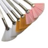 Beauty Tools Face Cosmetic Brush Handle Soft Bristle Fan Mask for Eye Makeup Modification Nylon Fruit Acid Essence