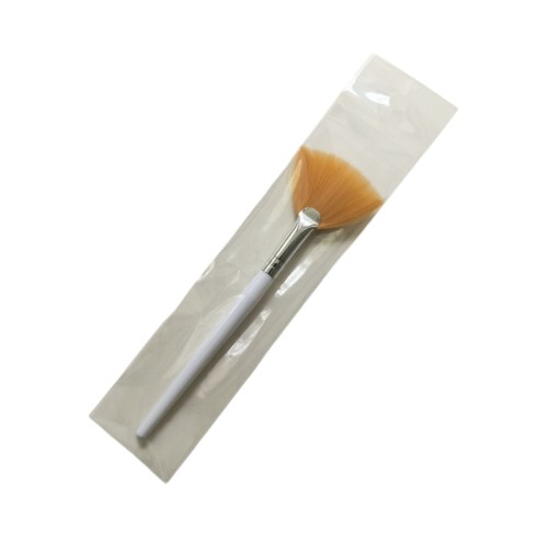 Beauty Tools Face Cosmetic Brush Handle Soft Bristle Fan Mask for Eye Makeup Modification Nylon Fruit Acid Essence