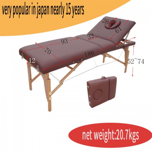 portable massage table massage bec timer couches MT-009-2 popular in japan