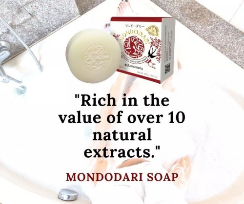 Mondodari Swiftlet bird's nest soap with Agarwood Unique smell